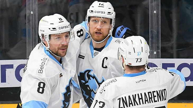 Хоккеисты минского «Динамо»