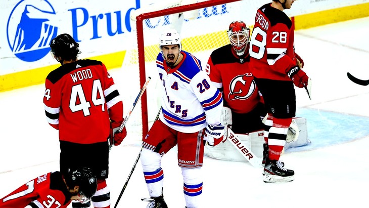 «Рейнджерс» забросили шесть шайб в ворота «Рейнджерс»