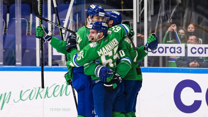 Хоккеисты «Салавата Юлаева»