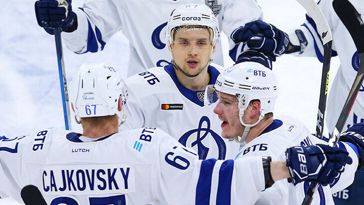 Хоккеисты «Динамо»