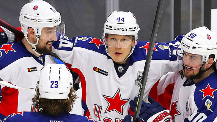 Хоккеисты ЦСКА