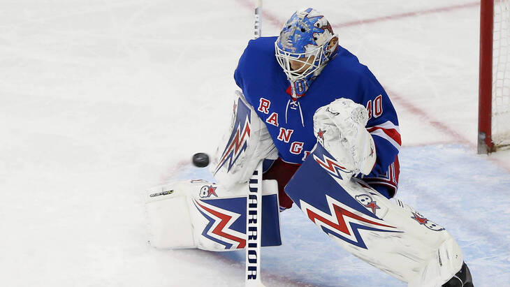 Вратарь «Рейнджерс» Александр Георгиев