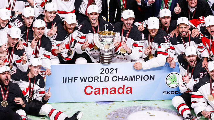 Канада выиграла ЧМ в 27-й раз и сравнялась по этому показателю с Россией/СССР
