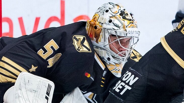 Никита Серебряков сделал 32 сейва