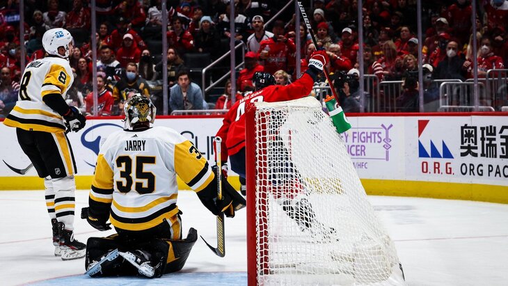 «Вашингтон» забросил шесть шайб в ворота «Питтсбурга»