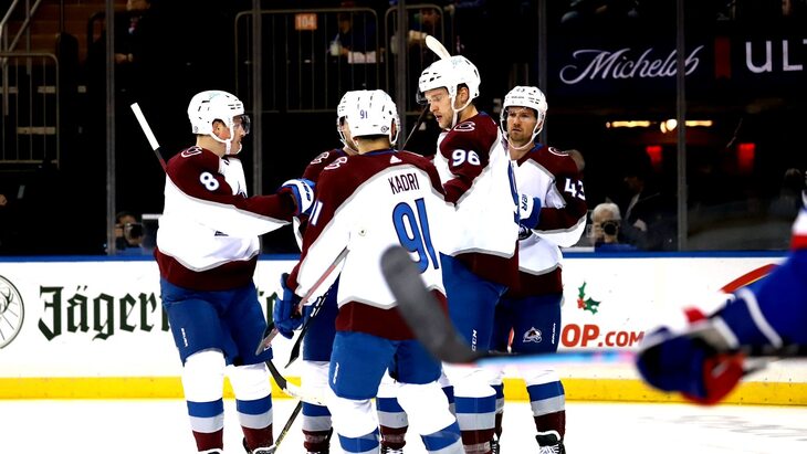 «Колорадо» прервал победную серию «Рейнджерс» из семи матчей