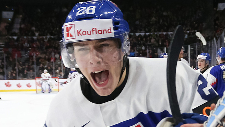 Сборная Словакии победила США на МЧМ-2023