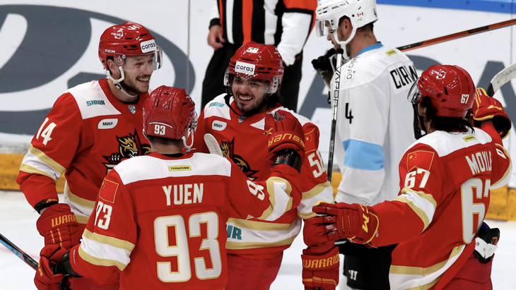 «Куньлунь» в игре с «Динамо» Минск