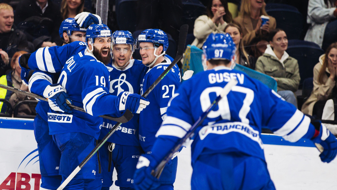 «Динамо» в матче с «Барысом»