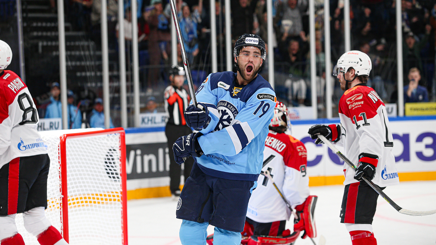 «Сибирь» в матче с «Авангардом»