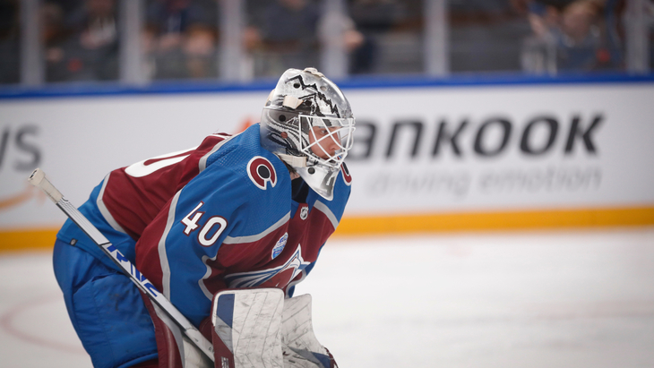 Вратарь «Колорадо» Александр Георгиев