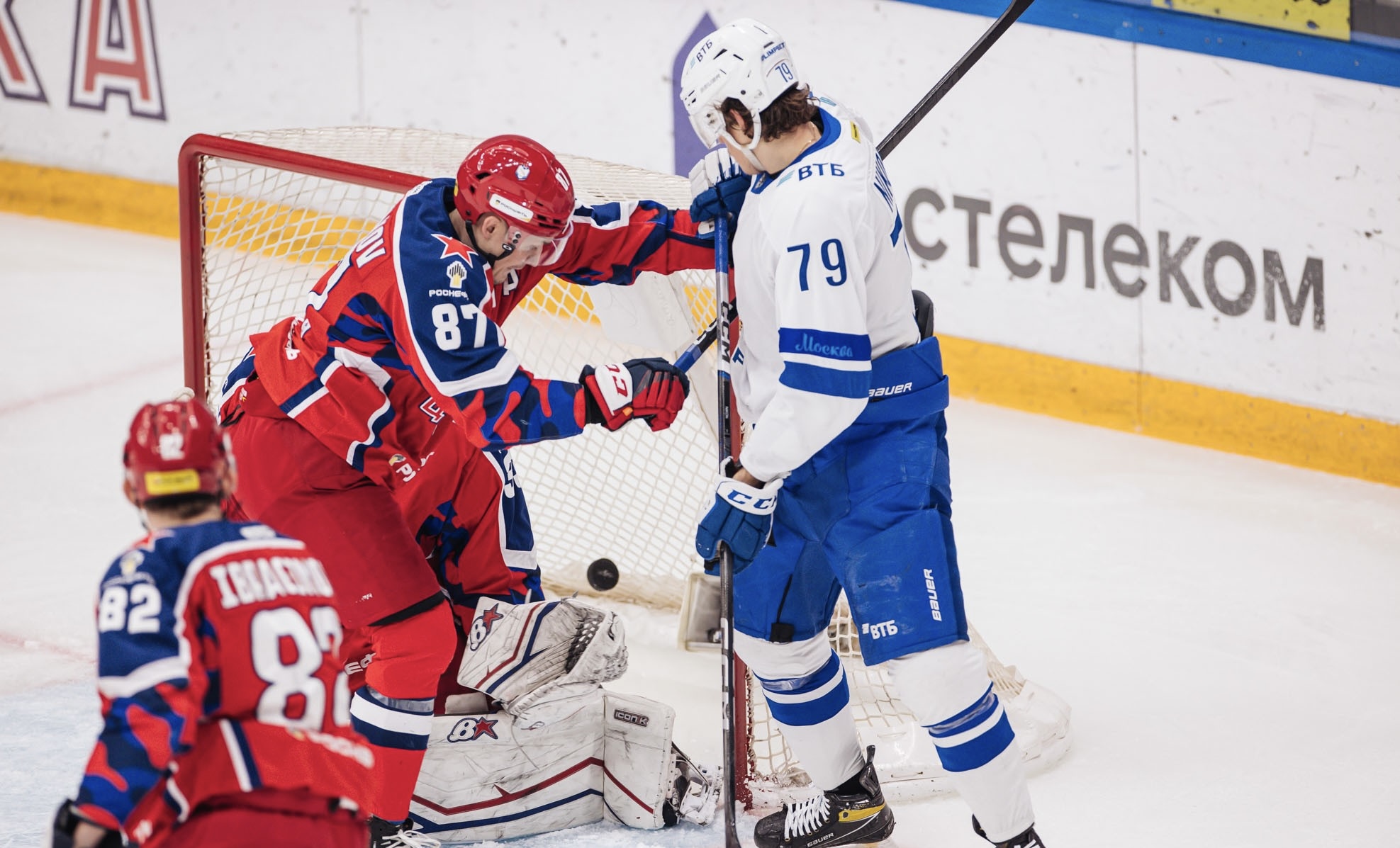 «Динамо» Москва в игре против ЦСКА