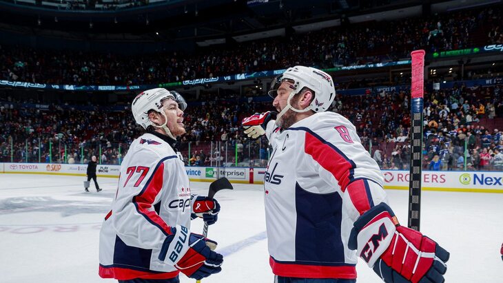 Ти Джей Оши и Александр Овечкин