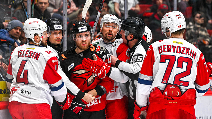 «Авангард» уступил «Локомотиву» в седьмой игре серии
