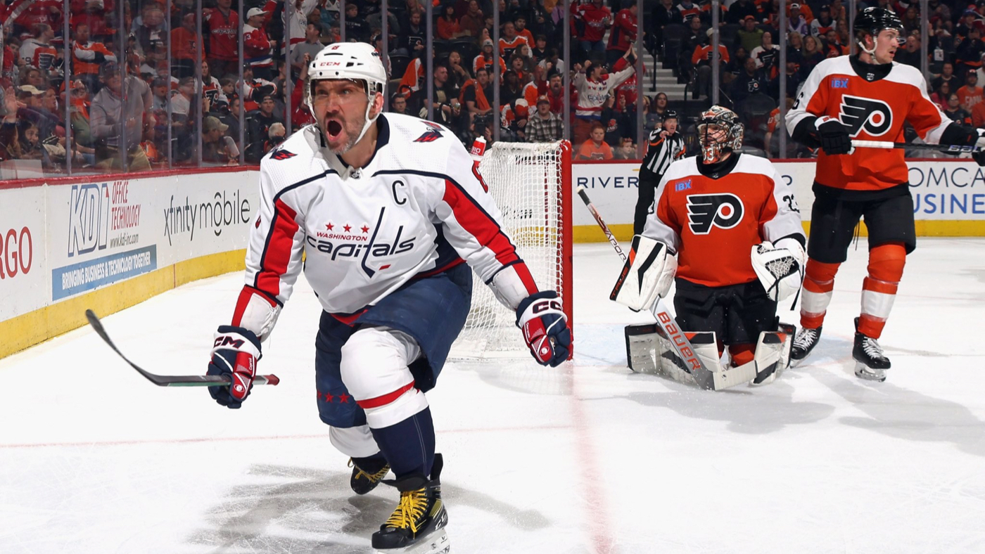 Овечкин в матче с «Флайерз»