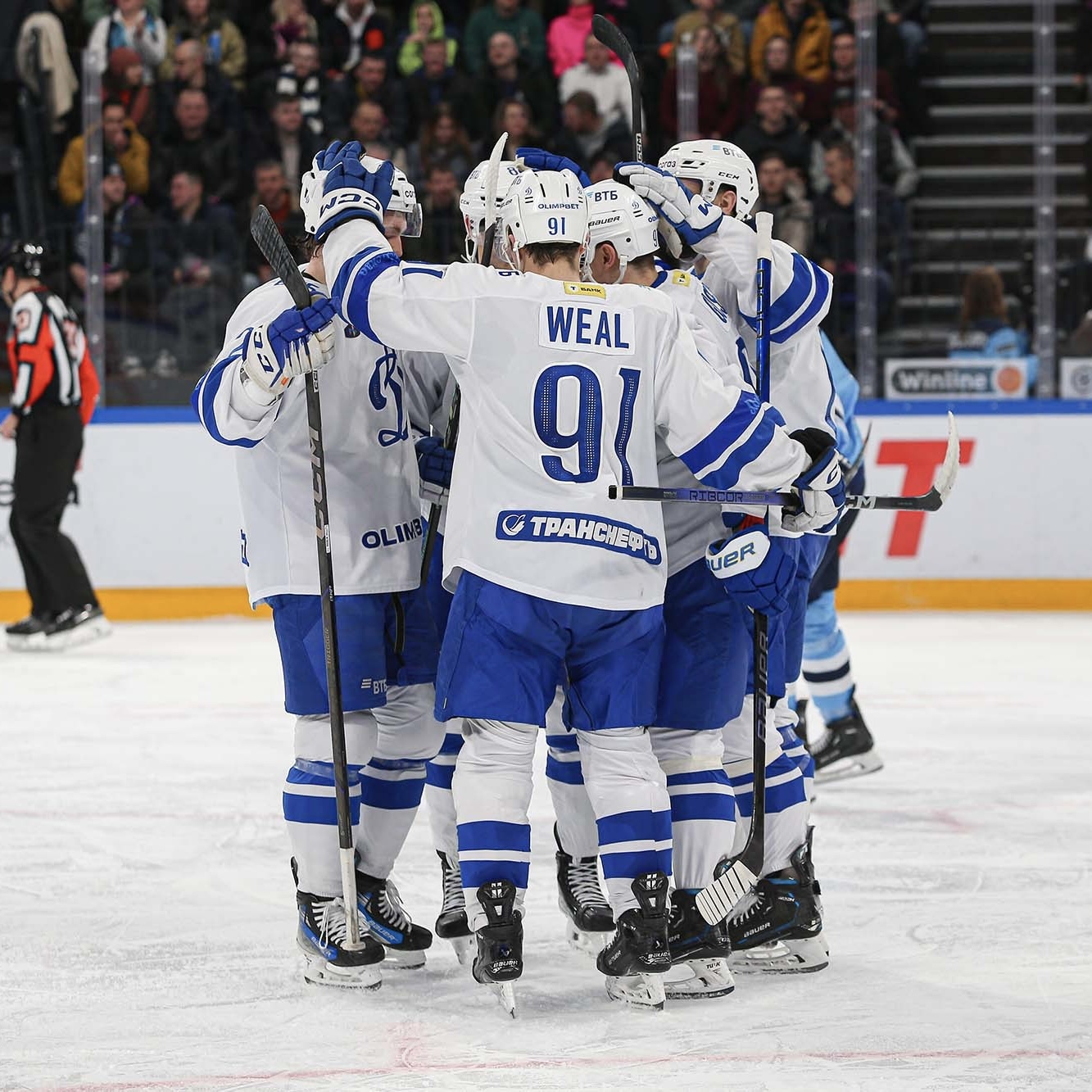 «Динамо» Москва в игре с «Сибирью»