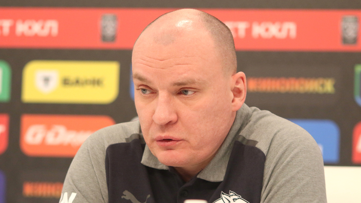 Андрей Разин — главный тренер «Металлурга»