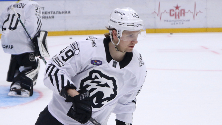 Максим Шабанов — нападающий «Трактора»