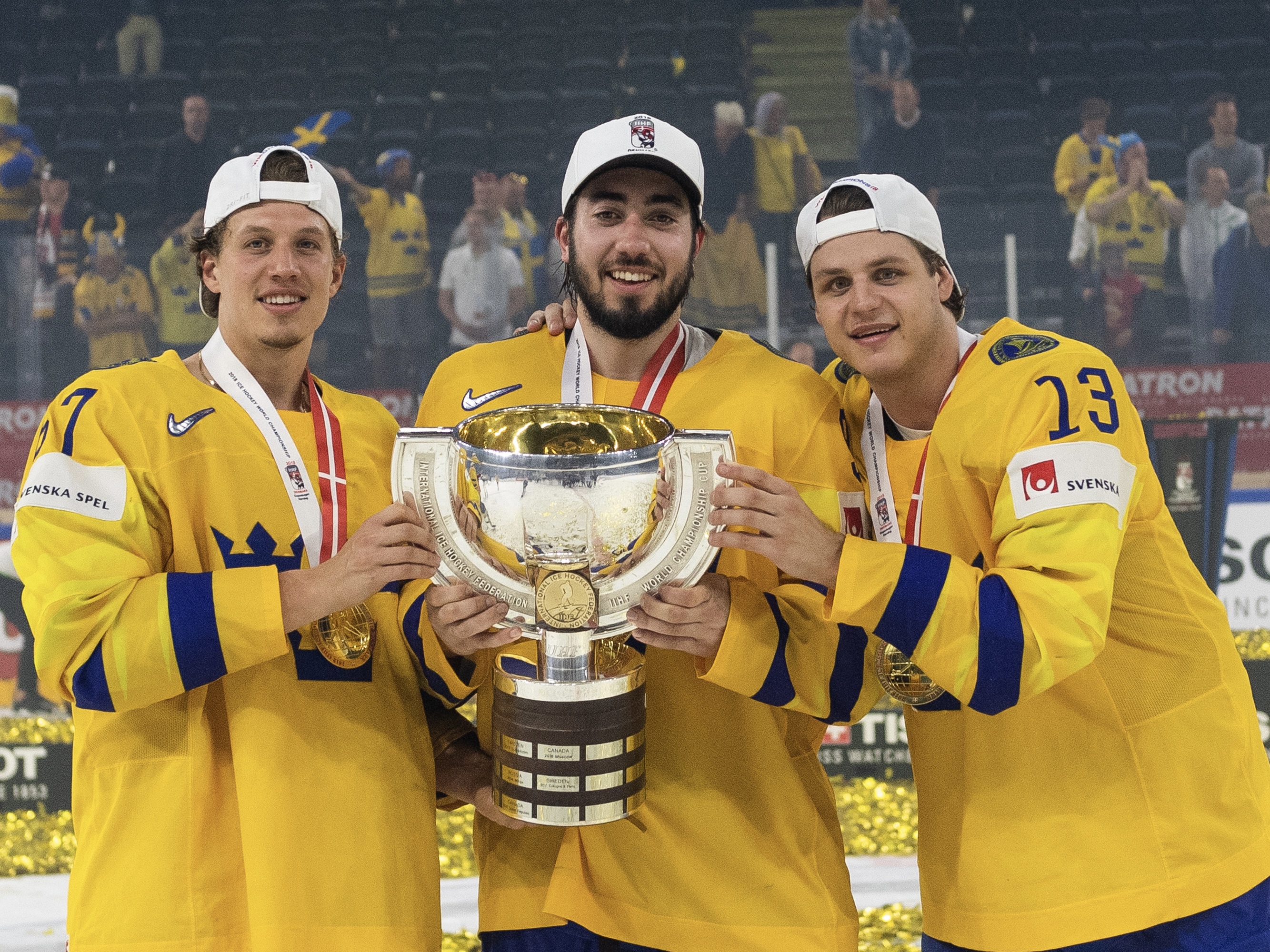 Мика Зибанежад с золотом 2018 года