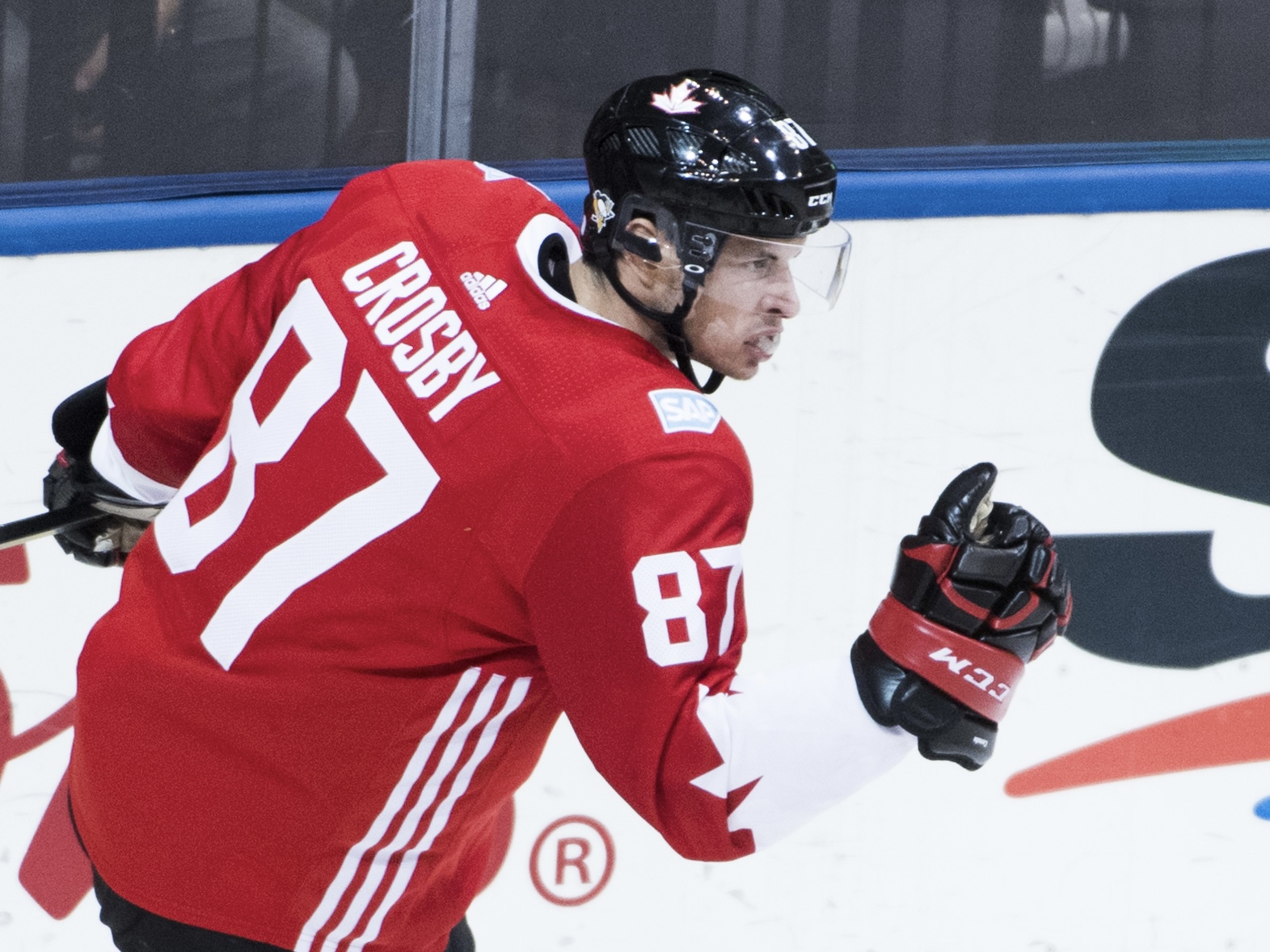 Сидни Кросби в 2016 году