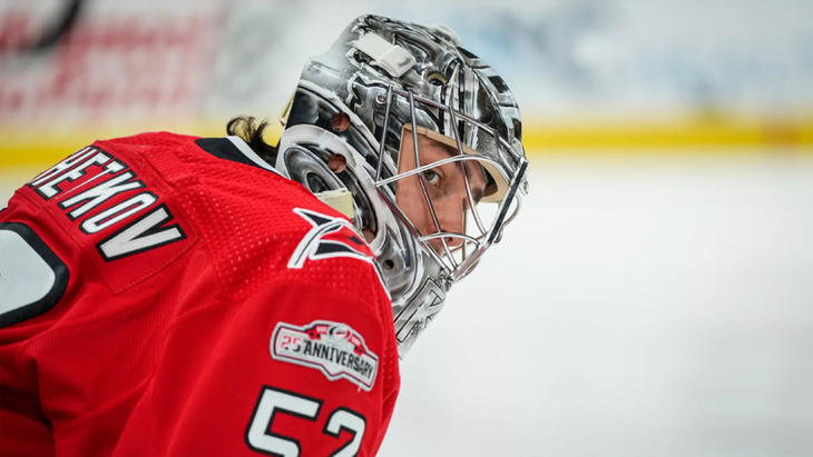 Петр Кочетков — голкипер «Каролины»