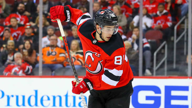 Джек Хьюз — игрок «Нью-Джерси»