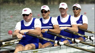 Российские гребцы