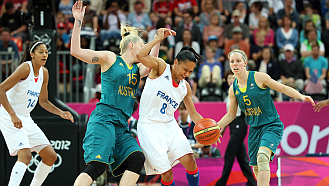 Эпизод матча Франция — Австралия