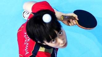 Настольный теннис такой смешной порой