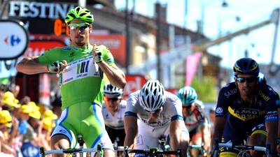 Петер Саган — победитель седьмого этапа