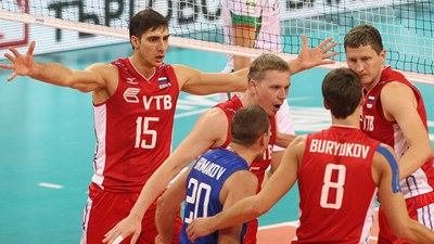 Российские волейболисты