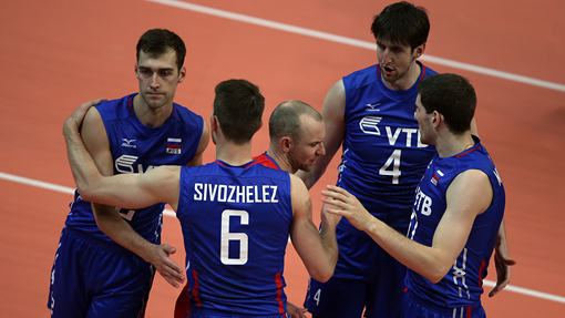 Российские волейболисты