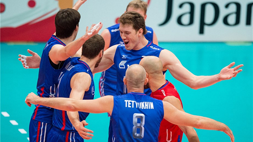 Российские волейболисты