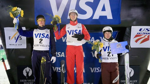 Петр Медулич (в центре), Александр Абраменко и Наойя Табара Петр Медулич (в центре), Александр Абраменко и Наойя Табара