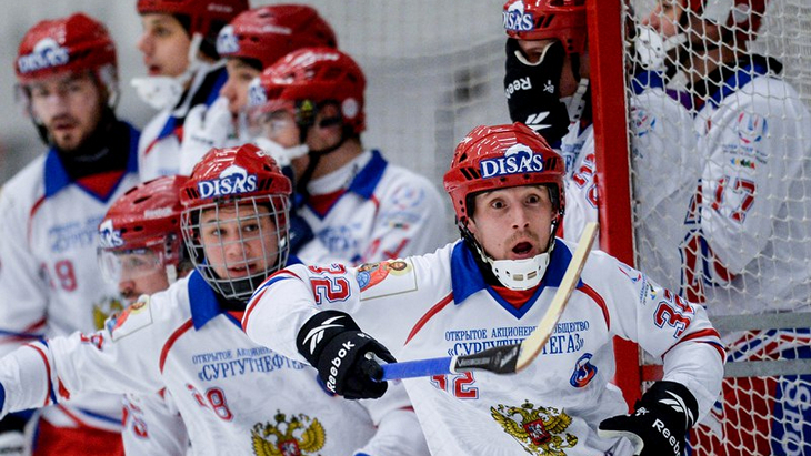 Российские хоккеисты