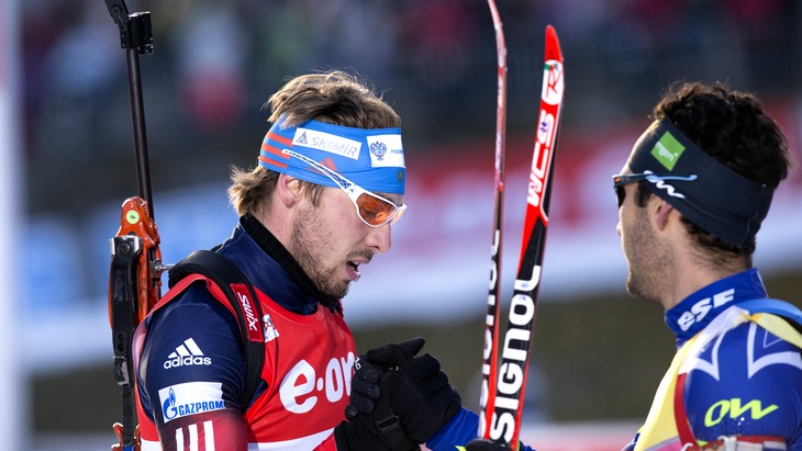 Антон Шипулин и Мартен Фуркад