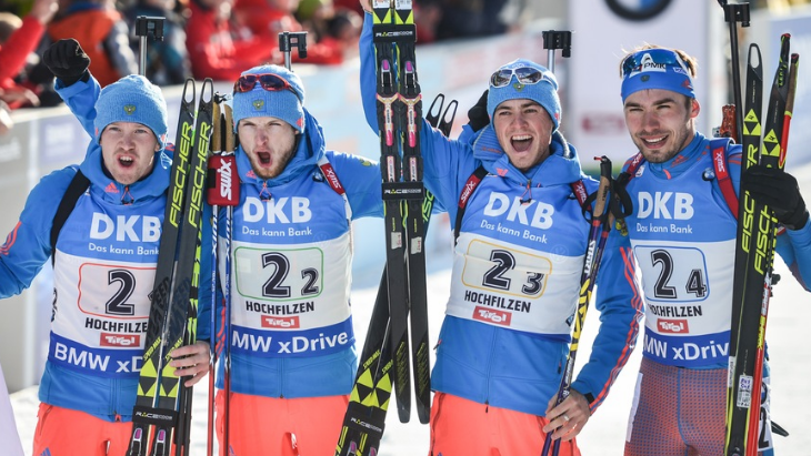 «Золотая» эстафетная команда