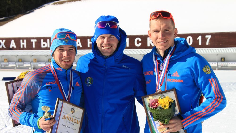 Призеры скиатлона у мужчин