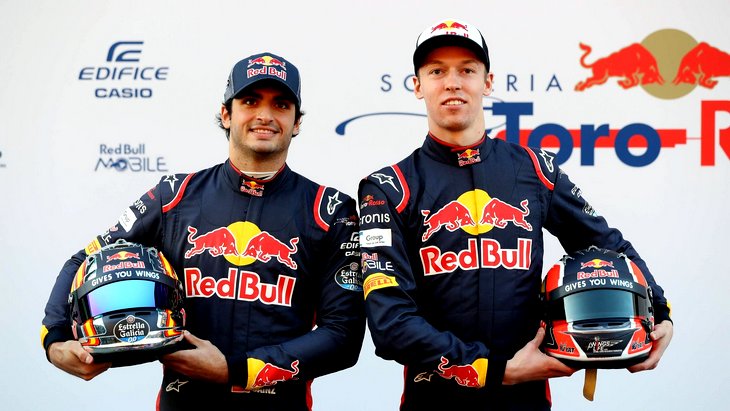 Карлос Сайнс и Даниил Квят