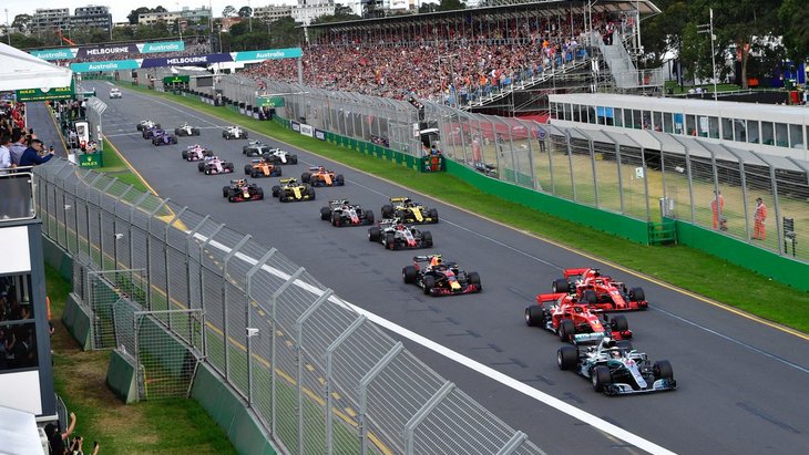 Фрагмент гонки