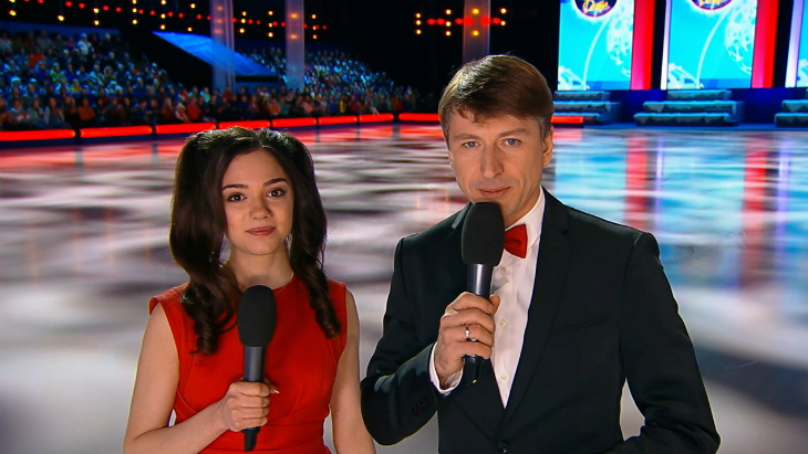 Евгения Медведева и Алексей Ягудин