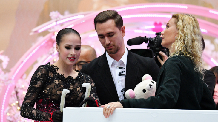 Алина Загитова и Этери Тутберидзе