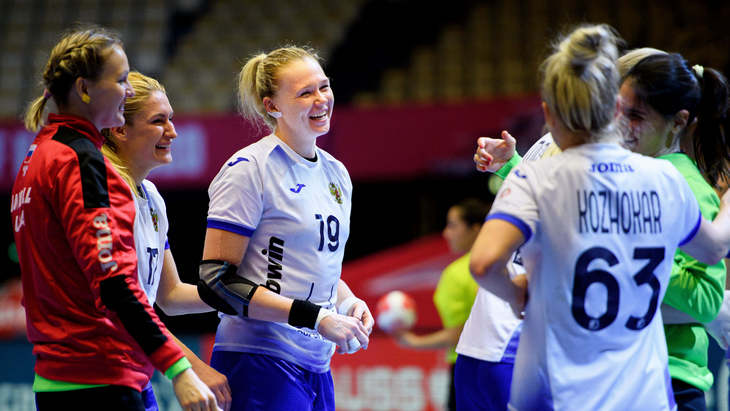 Российские гандболистки