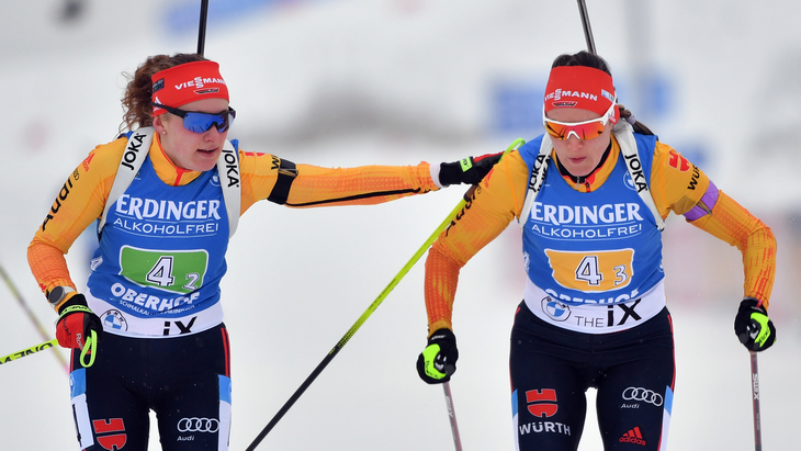 Биатлонистки сборной Германии