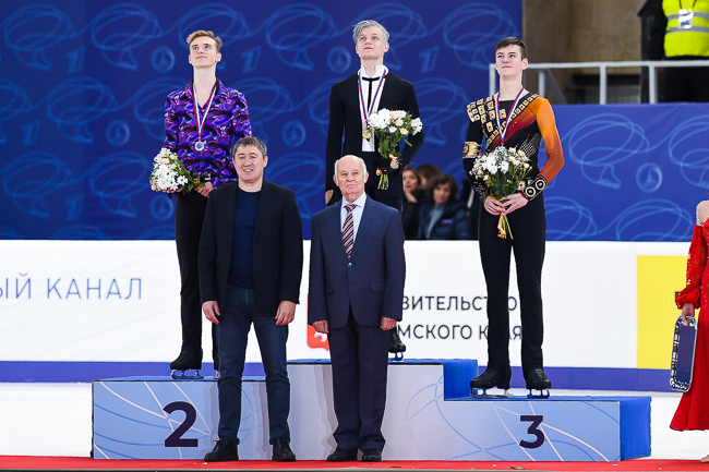 Призеры мужской одиночки