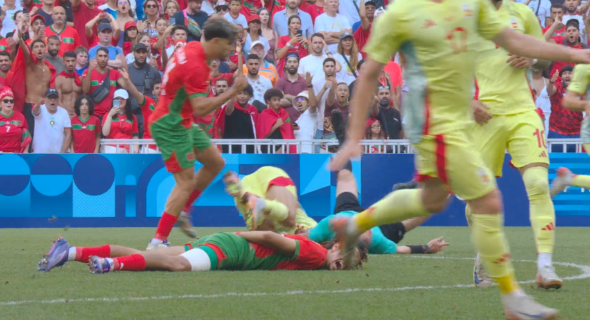 Судье нанесли травму