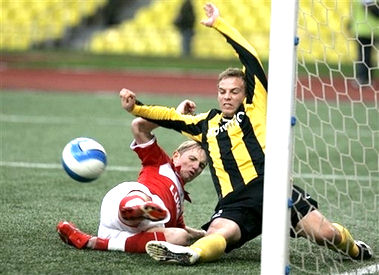 «Спартак» vs «Хэкен» 5:0