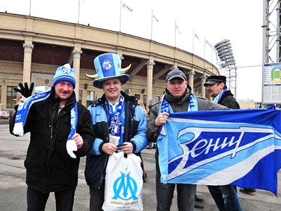 «Зенит» выиграл у «Марселя» 2:0 (10 фото)