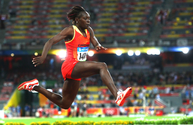 Серебряный прыжок Лебедевой