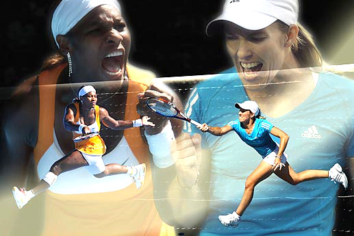 Серена vs Энен. Финал АО-2010 (26 фото)